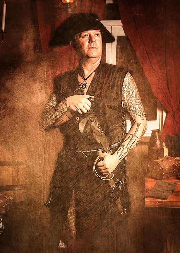 Antique Portrait of Kaelen Kennrick