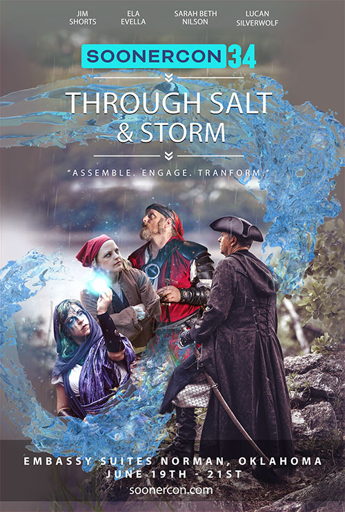 Salt Storm Vertical Poster